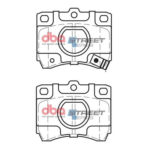 DBA Front Street Series Brake Pads DB442SS DB442