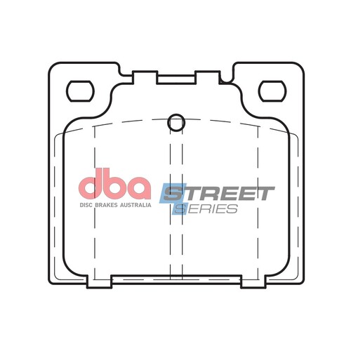 DBA Front Street Series Brake Pads DB538SS DB538