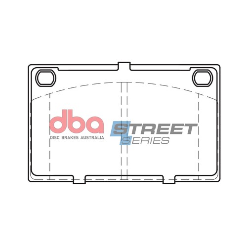 DBA Front Street Series Brake Pads DB549SS DB1173 / DB549
