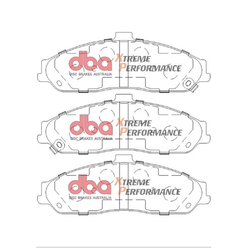 DBA Front Xtreme Performance Brake Pads DB7599XP DB1868/7599