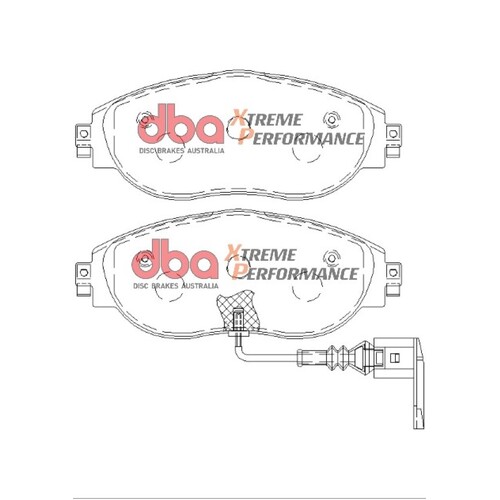 DBA Front Xtreme Performance Brake Pads DB8849XP