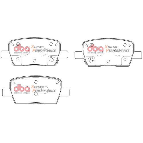 DBA Rear Xtreme Performance Brake Pads DB9105XP