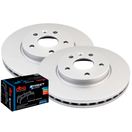 DBA Front Street Series Brake Rotors & Brake Pads DBA2012E DB989SS