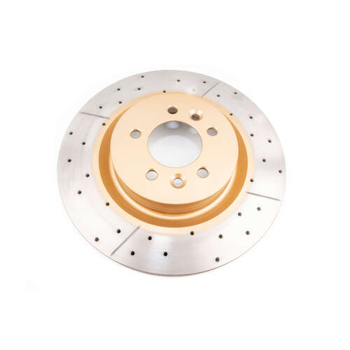DBA Street Gold Cross-drilled/slotted Pp DBA2096X