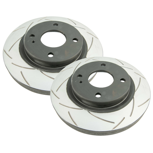 DBA Front Street Series T2 Slotted Brake Rotors (pair) DBA2162S