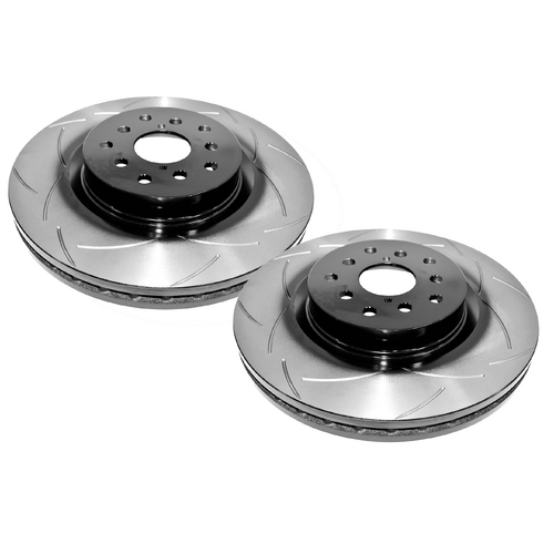 DBA Front Street Series T2 Slotted Brake Rotors (pair) DBA2650S-10-2