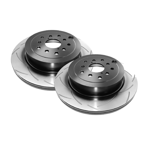 DBA Rear Street Series T2 Slotted Brake Rotors (pair) DBA2656S-10-2
