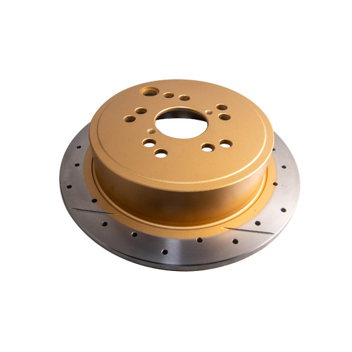 DBA Street Gold Cross-drilled/slotted 10 Hole Sld DBA2659X-10