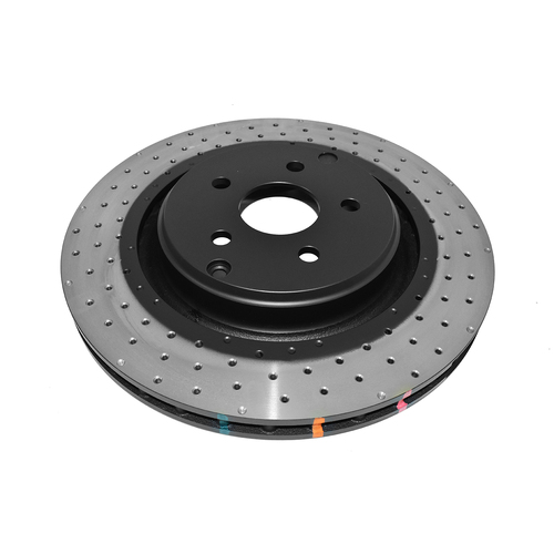 DBA 4000 Series Cross Drilled & Dimpled Brake Rotor (1) DBA42065XD