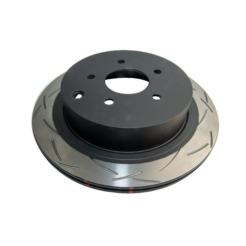 DBA Rear 4000 T3 Slotted Kangaroo Paw Brake Rotor (1) DBA42313S