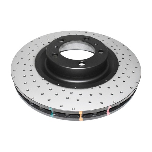 DBA 4000 Series Cross Drilled & Dimpled Brake Rotor (1) DBA42592XD