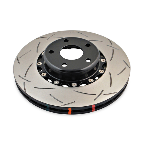 DBA 5000 Series T3 Slotted Fully Assembled 2-piece Black Hat Brake Rotor (1) DBA5010BLKS