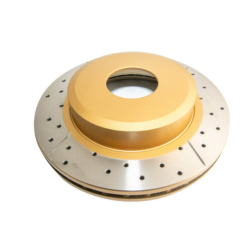 DBA Street Gold Cross-drilled/slotted Undrilled Kp DBA502UX