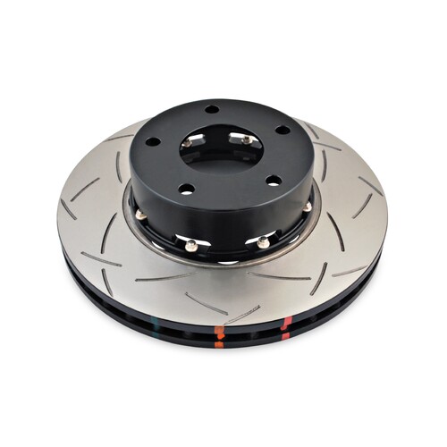 DBA 5000 Series T3 Slotted Fully Assembled 2-piece Black Hat Brake Rotor (1) DBA5040BLKS