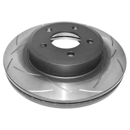 DBA Front Street Series T2 Slotted Brake Rotor (1) DBA504S