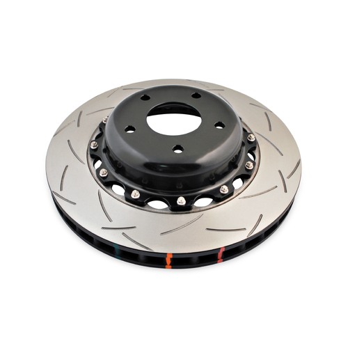 DBA 5000 Series T3 Slotted Fully Assembled 2-piece Black Hat Brake Rotor (1) DBA52018BLKS