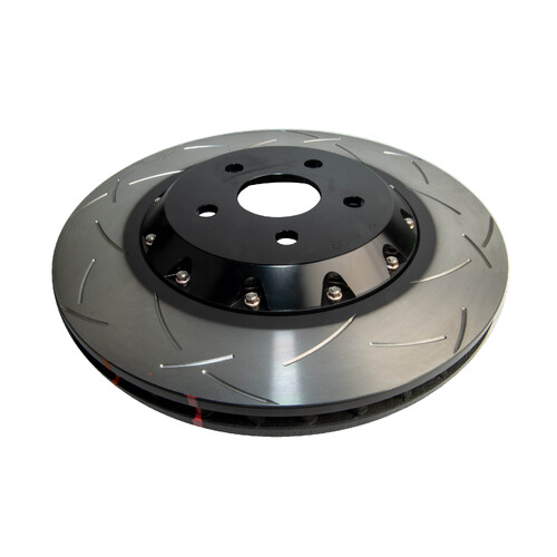 DBA 5000 Series T3 Slotted Fully Assembled 2-piece Black Hat Brake Rotor (1) DBA52030BLKS