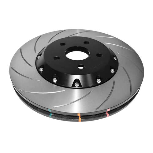 DBA Lh 5000 Series T3 Slotted Brake Rotor (1) DBA52066BLKCSL