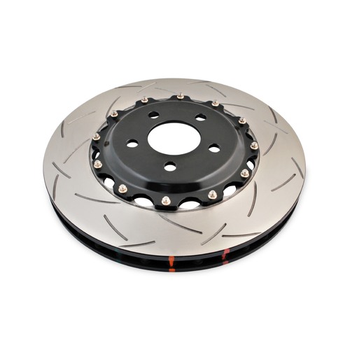 DBA 5000 Series T3 Slotted Fully Assembled 2-piece Black Hat Brake Rotor (1) DBA52102BLKS