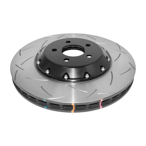 DBA 5000 Series T3 Slotted Fully Assembled 2-piece Black Hat Brake Rotor (1) DBA52166BLKS