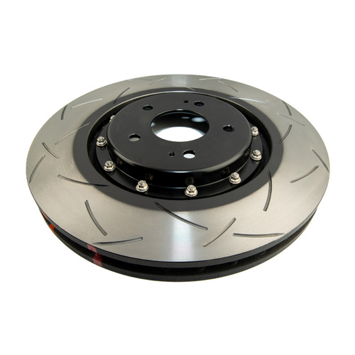 DBA 5000 Series T3 Slotted Fully Assembled 2-piece Black Hat Brake Rotor (1) DBA52224V2BLKS