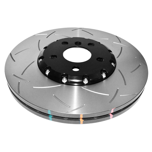 DBA 5000 Series T3 Slotted Fully Assembled 2-piece Black Hat Brake Rotor (1) DBA52288BLKS