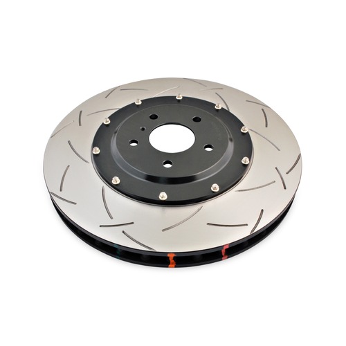 DBA 5000 Series T3 Slotted Fully Assembled 2-piece Black Hat Brake Rotor (1) DBA52320BLKS