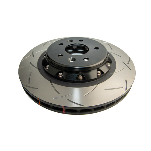 DBA 5000 Series T3 Slotted Fully Assembled 2-piece Black Hat Brake Rotor (1) DBA52366BLKS