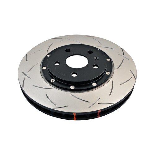 DBA 5000 Series T3 Slotted Fully Assembled 2-piece Black Hat Brake Rotor (1) DBA52604BLKS