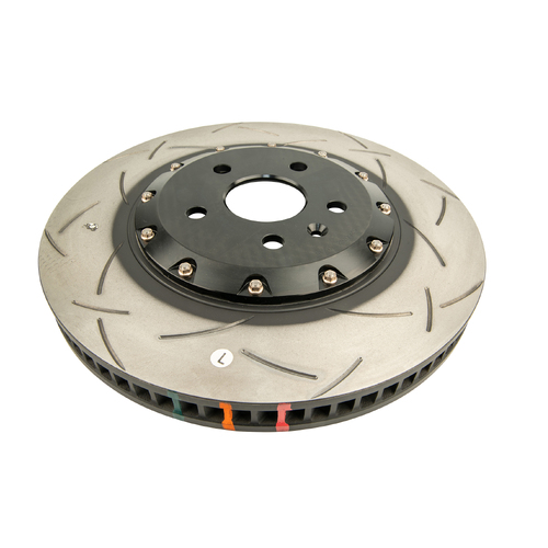 DBA 5000 Series T3 Slotted Brake Rotor (1) DBA52608BLKLS