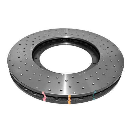 DBA 5000 Series Cross Drilled & Dimpled Replacement Disc Brake Rotor Only (without Hat) (1) DBA52774.1XD