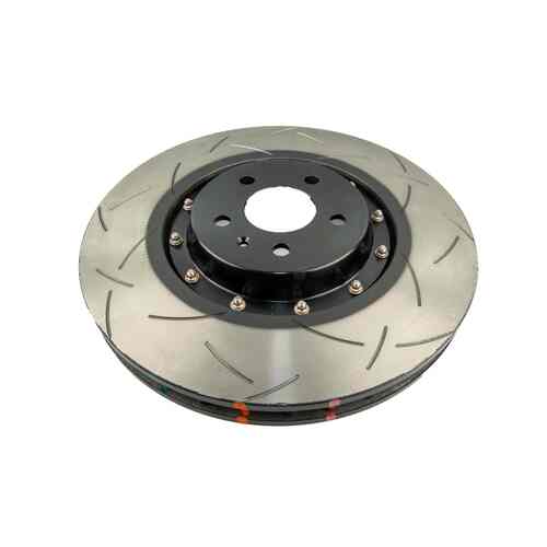 DBA 5000 Series T3 Slotted Fully Assembled 2-piece Black Hat Brake Rotor (1) DBA52774BLKS