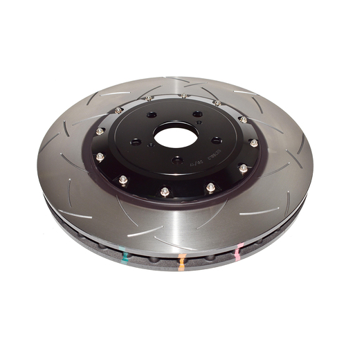 DBA 5000 Series T3 Slotted Fully Assembled 2-piece Black Hat Brake Rotor (1) DBA52788BLKS