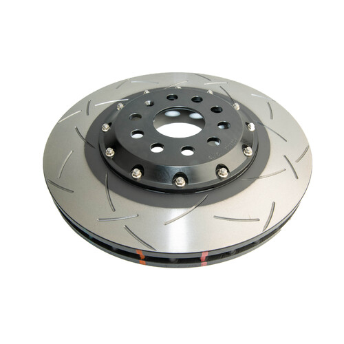DBA 5000 Series T3 Slotted Fully Assembled 2-piece Black Hat Brake Rotor (1) DBA52830BLKS