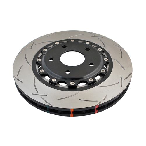 DBA 5000 Series T3 Slotted Fully Assembled 2-piece Black Hat Brake Rotor (1) DBA52990BLKS