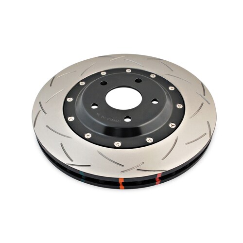 DBA 5000 Series T3 Slotted Fully Assembled 2-piece Black Hat Brake Rotor (1) DBA52992BLKS