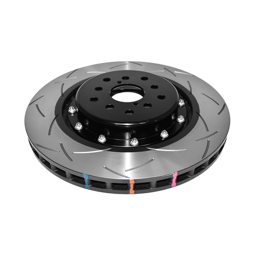 DBA 5000 Series T3 Slotted Fully Assembled 2-piece Black Hat Brake Rotor (1) DBA53050BLKS-10