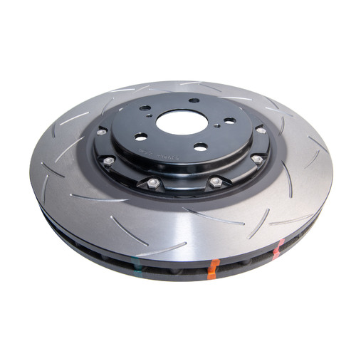 DBA Front 5000 Series T3 Slotted Fully Assembled 2-piece Black Hat Brake Rotor (1) DBA53910BLKS