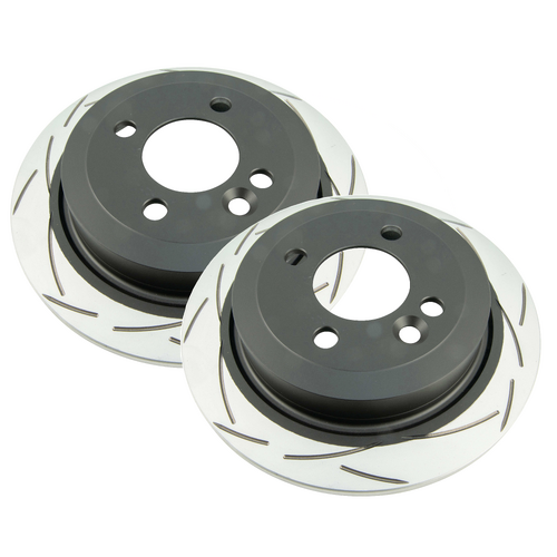DBA Rear Street Series T2 Slotted Brake Rotors (pair) DBA543S-2