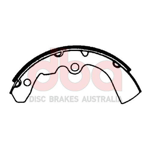 DBA Street Series Brake Shoes DBAS1042