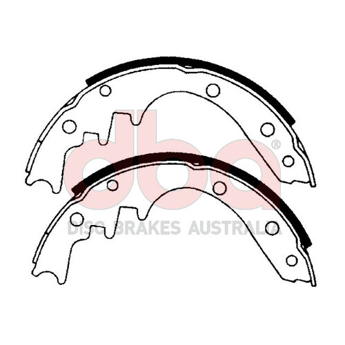 DBA Street Series Brake Shoes DBAS1172 