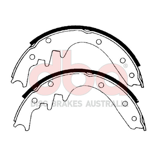DBA Street Series Brake Shoes DBAS1174