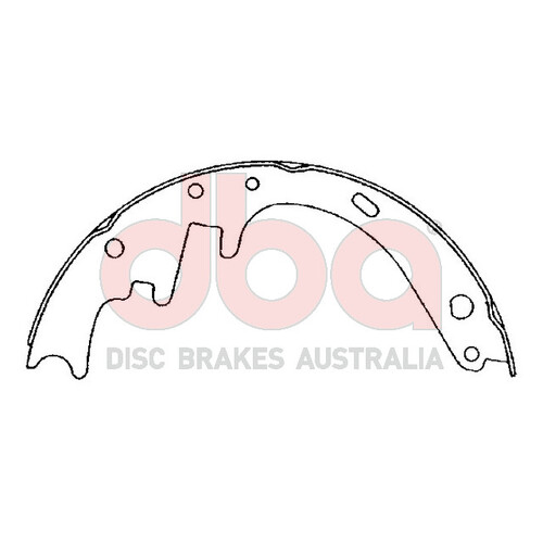 DBA Street Series Brake Shoes DBAS1323