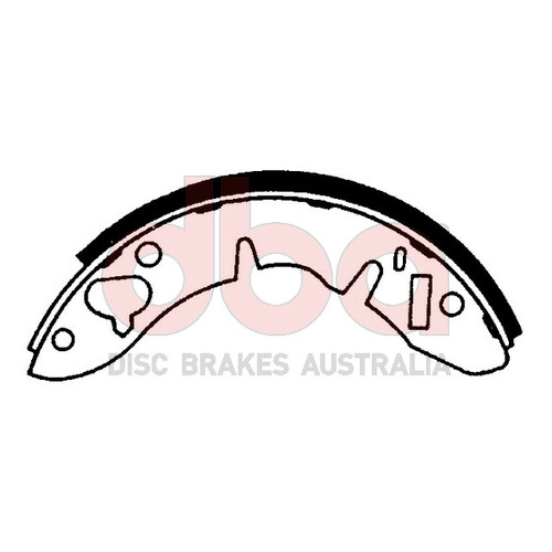 DBA Street Series Brake Shoes DBAS1332