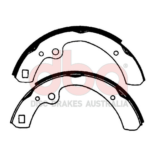 DBA Street Series Brake Shoes DBAS1339