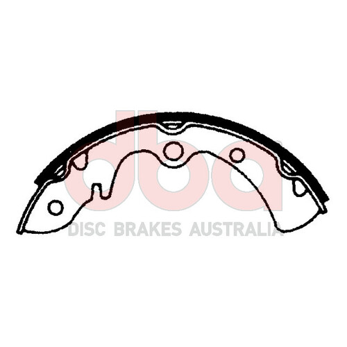 DBA Street Series Brake Shoes DBAS1342