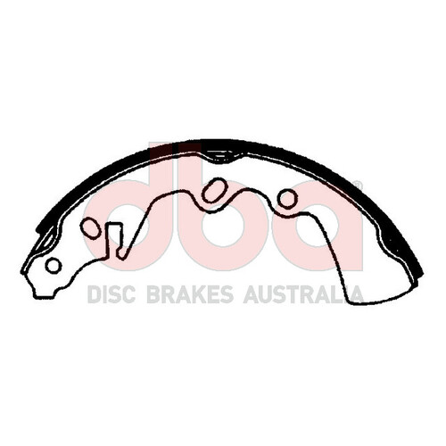 DBA Street Series Brake Shoes DBAS1348