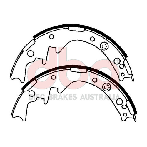 DBA Street Series Brake Shoes DBAS1371