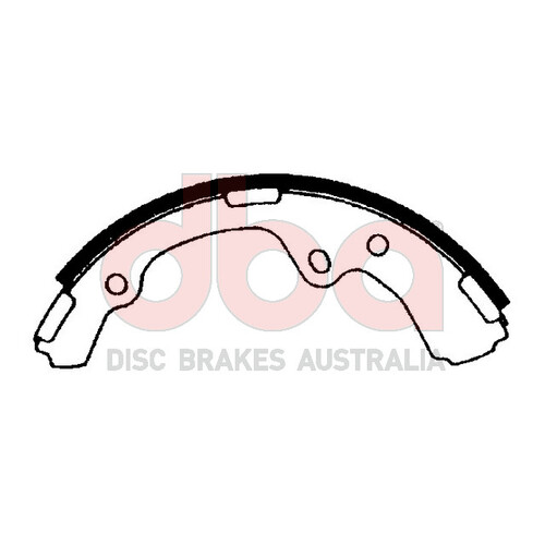 DBA Street Series Brake Shoes DBAS1388