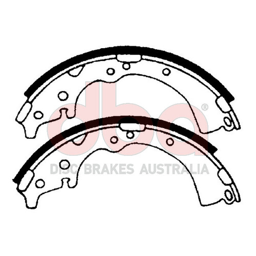 DBA Street Series Brake Shoes DBAS1396